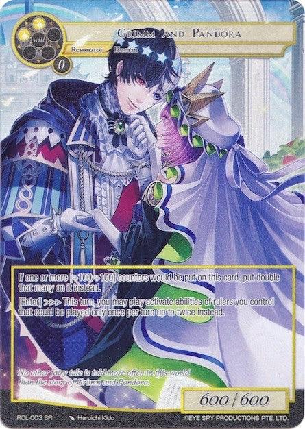 Grimm and Pandora (Full Art) (ROL-003) [Rebirth of Legend] - POKÉ JEUX