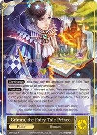 Grimm, the Fairy Tale Prince (CMF-005) [Crimson Moon's Fairy Tale] - POKÉ JEUX