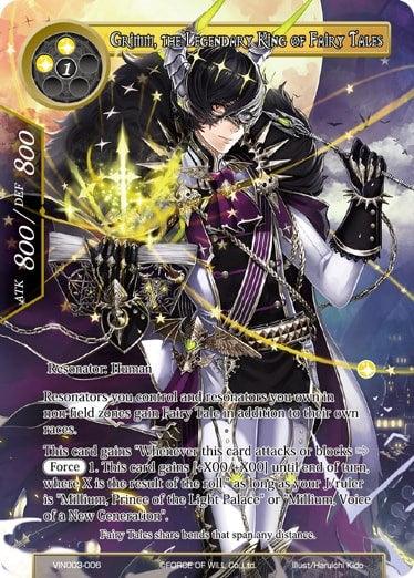 Grimm, the Legendary King of Fairy Tales (VIN003-006) [Vingolf 3: Ruler All Stars] - POKÉ JEUX