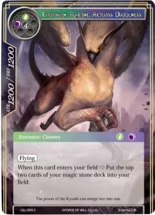 Griphon, Racing Across Darkness (LEL-059) [Legacy Lost] - POKÉ JEUX