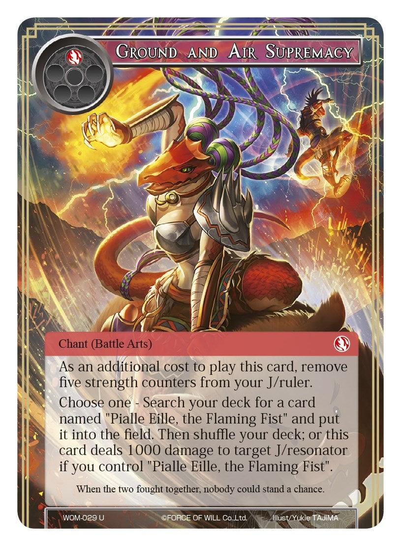 Ground and Air Supremacy (WOM-029) [Winds of the Ominous Moon] - POKÉ JEUX