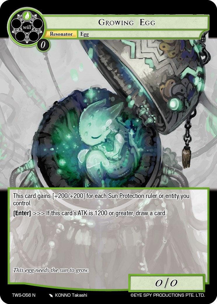 Growing Egg (TWS-056 N) [The War of the Suns] - POKÉ JEUX
