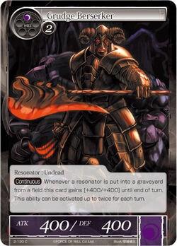 Grudge Berserker (2-130) [The War of Valhalla] - POKÉ JEUX