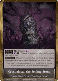 Grusbalesta, the Sealing Stone (TAT-093) [The Castle and The Two Towers] - POKÉ JEUX