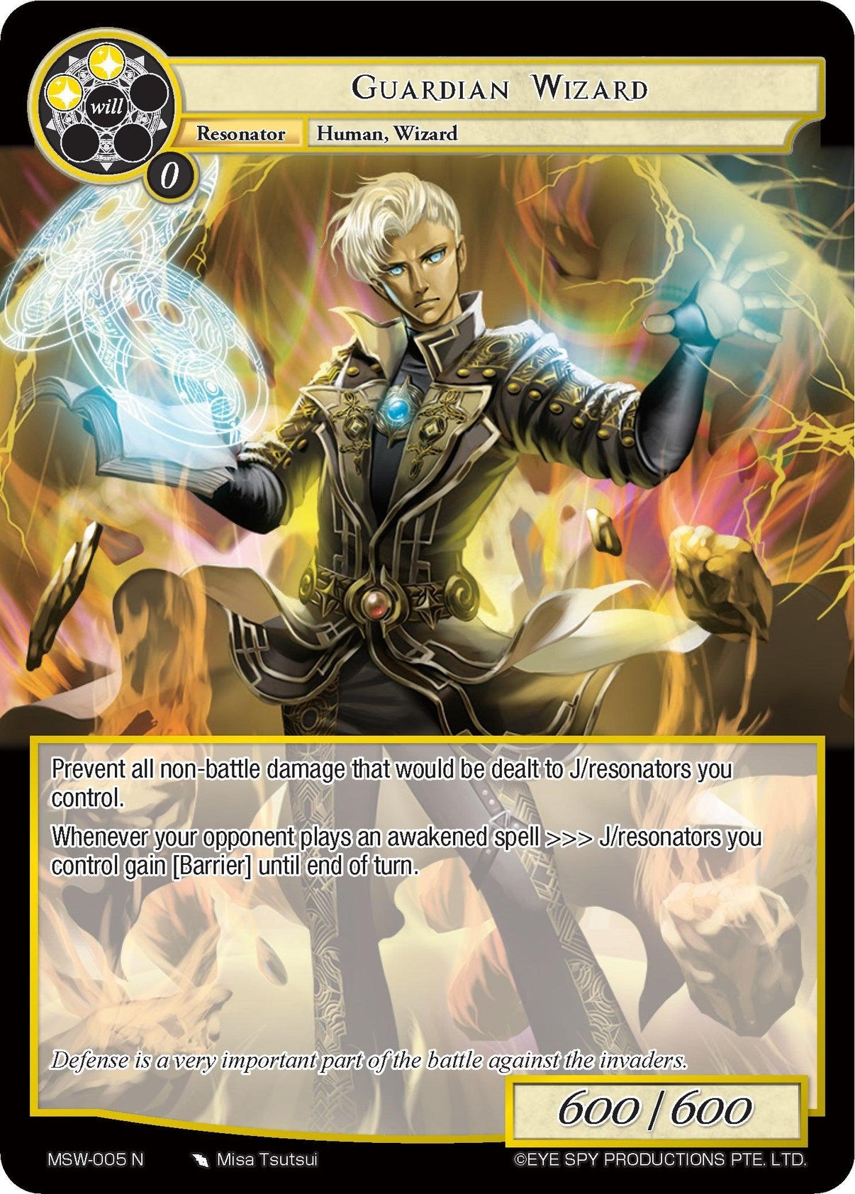 Guardian Wizard (MSW-005) [The Magic Stone War - Zero] - POKÉ JEUX