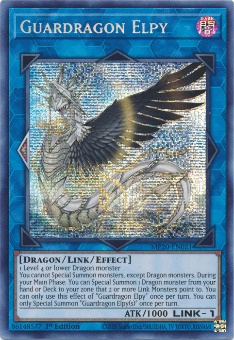 Guardragon Elpy [MP20-EN021] Prismatic Secret Rare - POKÉ JEUX