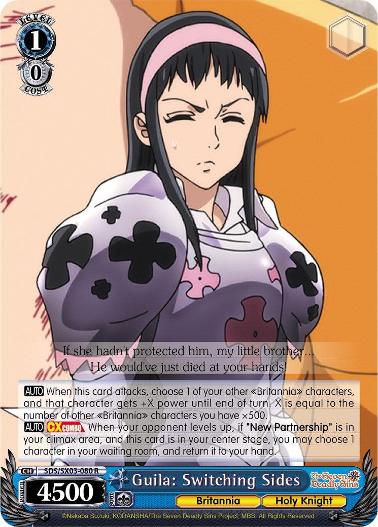 Guila: Switching Sides (SDS/SX03-080 R) [The Seven Deadly Sins] - POKÉ JEUX