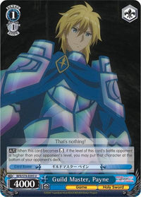 Guild Master, Payne (BFR/S78-E095 U) [BOFURI: I Don't Want to Get Hurt, so I'll Max Out My Defense] - POKÉ JEUX