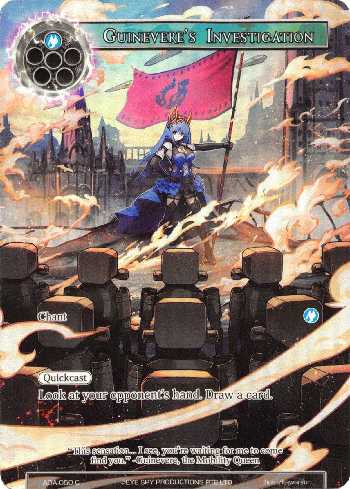 Guinevere's Investigation (Full Art) (AOA-050) [Awakening of the Ancients] - POKÉ JEUX