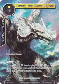 Gwiber, the White Dragon (Full Art) (AO1-006) [Alice Origin] - POKÉ JEUX