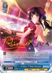 "... H-Hello?" Rinko Shirokane (BD/W63-E083SPMa SPM) [BanG Dream! Girls Band Party! Vol.2] - POKÉ JEUX