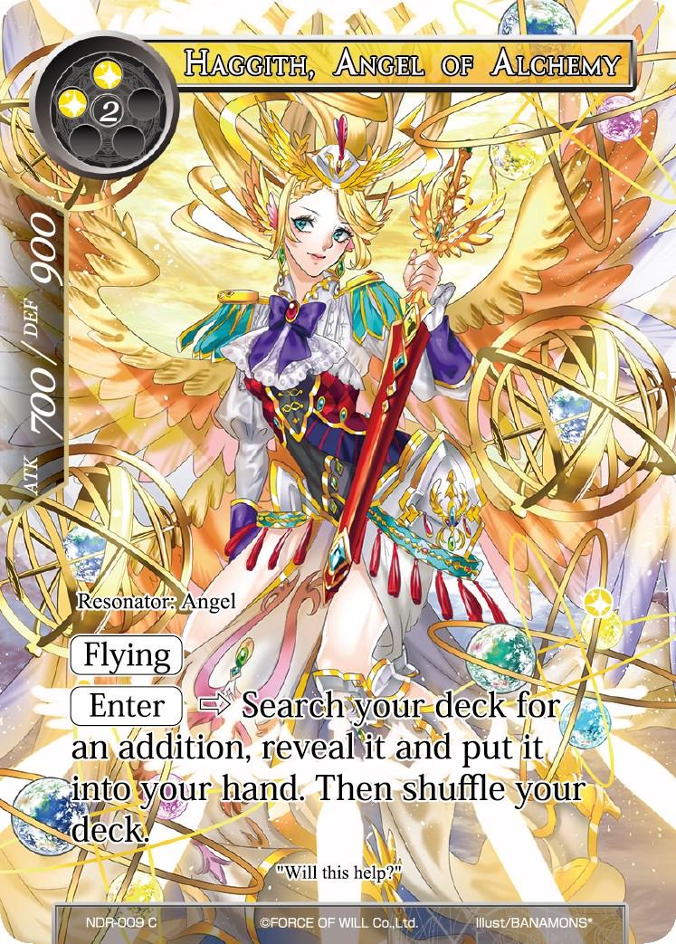Haggith, Angel of Alchemy (Full Art) (NDR-009) [New Dawn Rises] - POKÉ JEUX