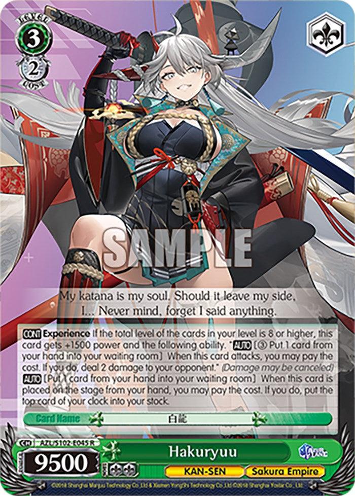 Hakuryuu (AZL/S102-E045 R) [Azur Lane] - POKÉ JEUX