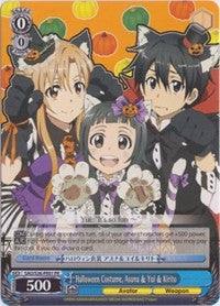 Halloween Costume, Asuna & Yui & Kirito (SAO/S26-PE01 PR) (Promo) [Sword Art Online Vol.2] - POKÉ JEUX