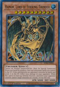 Hamon, Lord of Striking Thunder [SDSA-EN043] Ultra Rare - POKÉ JEUX