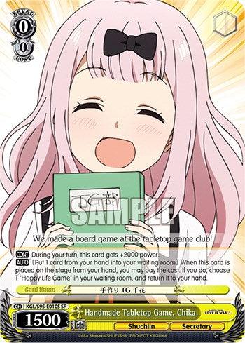 Handmade Tabletop Game, Chika [Kaguya-Sama: Love is War?] - POKÉ JEUX