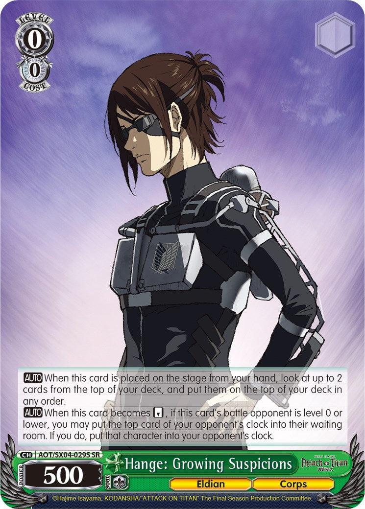 Hange: Growing Suspicions (Foil) [Attack On Titan: Final Season] - POKÉ JEUX