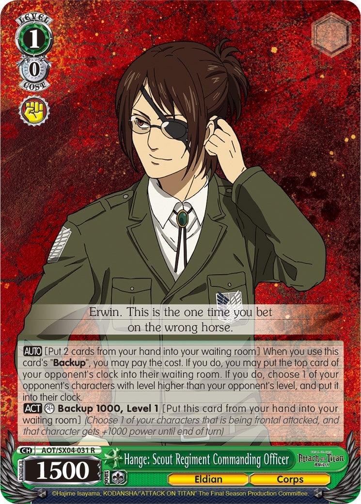 Hange: Scout Regiment Commanding Officer [Attack On Titan: Final Season] - POKÉ JEUX