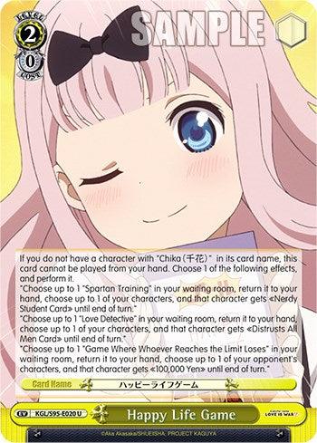 Happy Life Game [Kaguya-Sama: Love is War?] - POKÉ JEUX