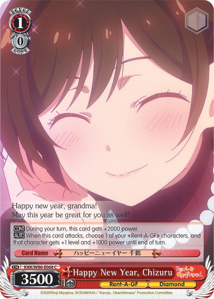 Happy New Year, Chizuru (KNK/W86-E068 C) [Rent-A-Girlfriend] - POKÉ JEUX