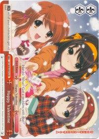 Happy Valentine (SY/W08-E073 CR) [The Melancholy of Haruhi Suzumiya] - POKÉ JEUX
