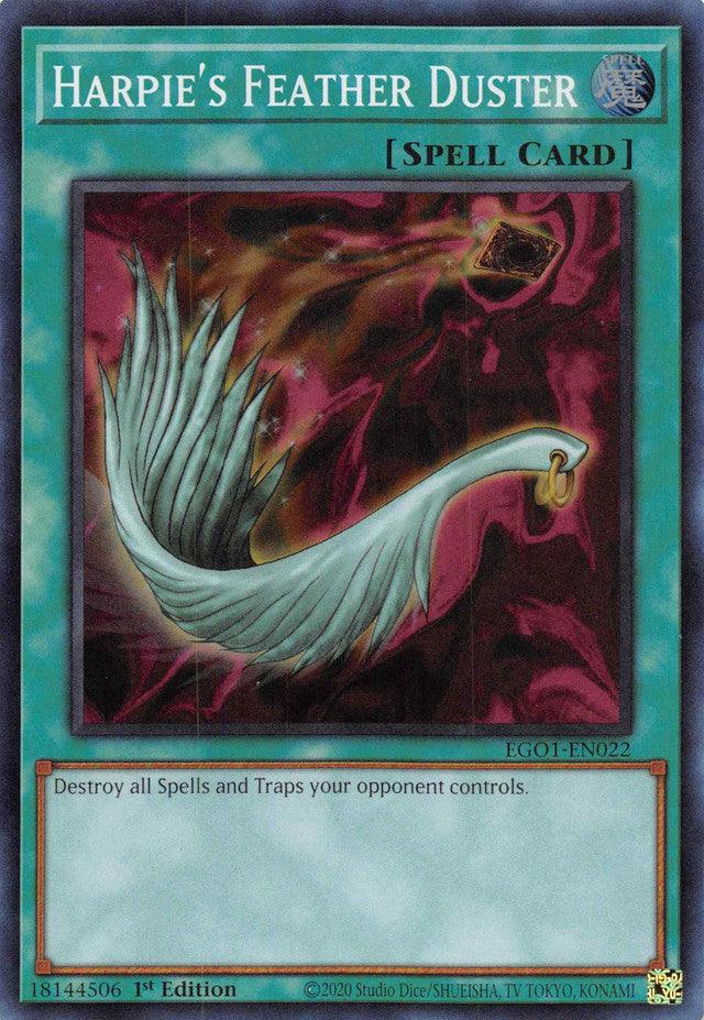 Harpie's Feather Duster [EGO1-EN022] Super Rare - POKÉ JEUX