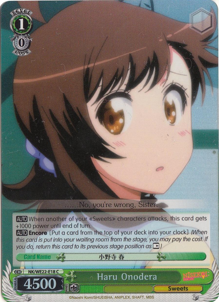 Haru Onodera (NK/WE22-E18) (Parallel Foil) [NISEKOI Extra Booster] - POKÉ JEUX