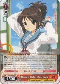 Haruhi Hates Boredom (SY/W08-E060 U) [The Melancholy of Haruhi Suzumiya] - POKÉ JEUX