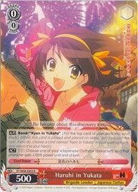 Haruhi in Yukata (SY/W08-E053 R) [The Melancholy of Haruhi Suzumiya] - POKÉ JEUX