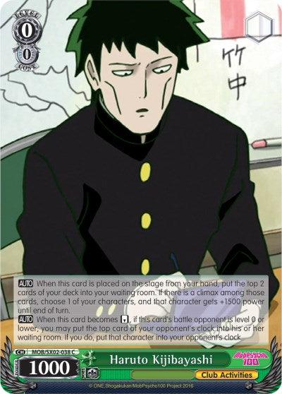 Haruto Kijibayashi (MOB/SX02-038 C) [Mob Psycho 100] - POKÉ JEUX