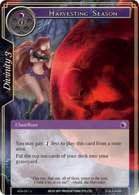 Harvesting Season (AOA-091) [Awakening of the Ancients] - POKÉ JEUX