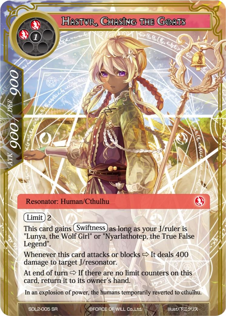 Hastur, Chasing the Goats (SDL2-005) [Starter Deck: Rage of R'lyeh] - POKÉ JEUX