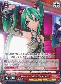 Hatsune Miku"Emerald" (PD/S22-E051 RR) [Hatsune Miku -Project DIVA- f] - POKÉ JEUX