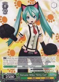 Hatsune Miku "Kitty Cat" (PD/S29-E040 C) [Hatsune Miku: Project DIVA F 2nd] - POKÉ JEUX