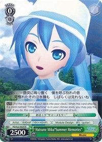 Hatsune Miku"Summer Memories" (PD/S22-E029 R) [Hatsune Miku -Project DIVA- f] - POKÉ JEUX