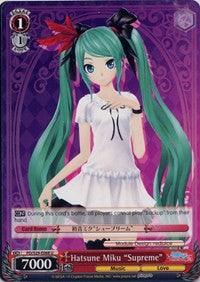 Hatsune Miku "Supreme" (PD/S29-E068 U) [Hatsune Miku: Project DIVA F 2nd] - POKÉ JEUX