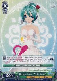Hatsune Miku "White Dress" (PD/S29-E030 R) [Hatsune Miku: Project DIVA F 2nd] - POKÉ JEUX