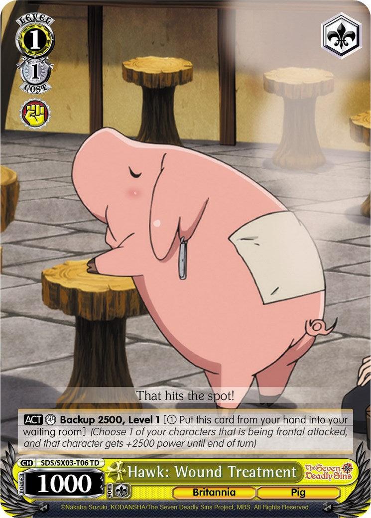 Hawk: Wound Treatment (SDS/SX03-T06 TD) [The Seven Deadly Sins] - POKÉ JEUX