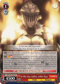 He Who Slays Goblins, Goblin Slayer (GBS/S63-TE03 TD) [Goblin Slayer] - POKÉ JEUX