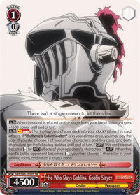 He Who Slays Goblins, Goblin Slayer (GBS/S63-TE03S SR) [Goblin Slayer] - POKÉ JEUX