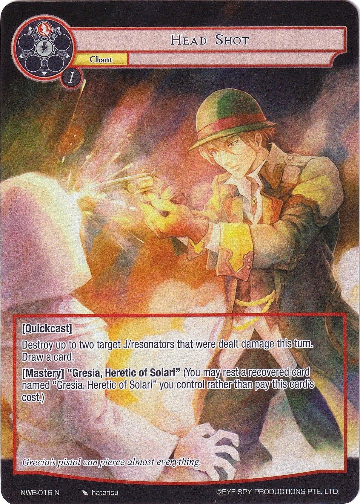 Head Shot (Full Art) (NWE-016 N) [A New World Emerges] - POKÉ JEUX