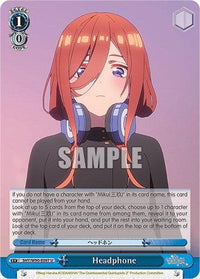 Headphone (5HY/W90-E097 U) [The Quintessential Quintuplets 2] - POKÉ JEUX