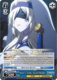 Heart's Truth, Sword Maiden (GBS/S63-E074 R) [Goblin Slayer] - POKÉ JEUX