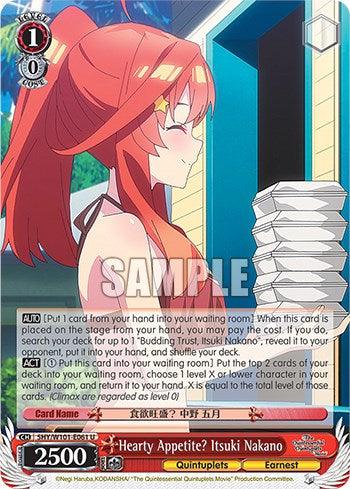 Hearty Appetite? Itsuki Nakano (5HY/W101-E061 U) [The Quintessential Quintuplets Movie] - POKÉ JEUX