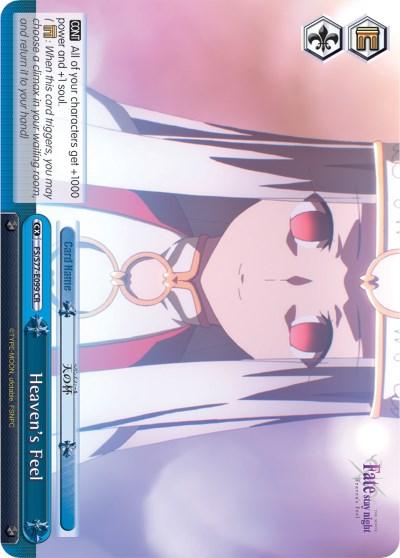 Heaven's Feel (FS/S77-E099 CR) [Fate/Stay Night [Heaven's Feel] Vol.2] - POKÉ JEUX