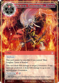 Heaven Thundering Strike (NDR-031) [New Dawn Rises] - POKÉ JEUX
