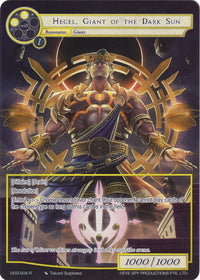 Hegel, Giant of the Dark Sun (Full Art) (GOG-004) [Game of Gods] - POKÉ JEUX