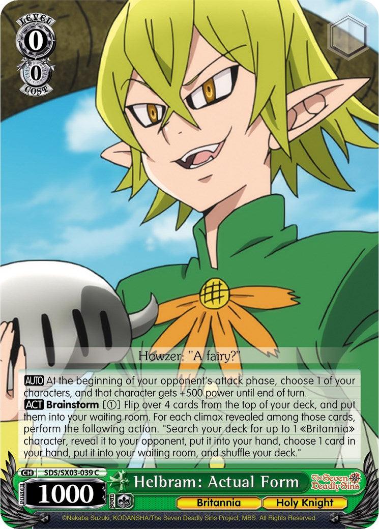 Helbram: Actual Form (SDS/SX03-039 C) [The Seven Deadly Sins] - POKÉ JEUX