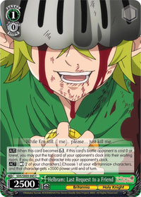 Helbram: Last Request to a Friend (SDS/SX03-045 C) [The Seven Deadly Sins] - POKÉ JEUX