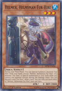 Helmer, Helmsman Fur Hire [MP19-EN246] Common - POKÉ JEUX